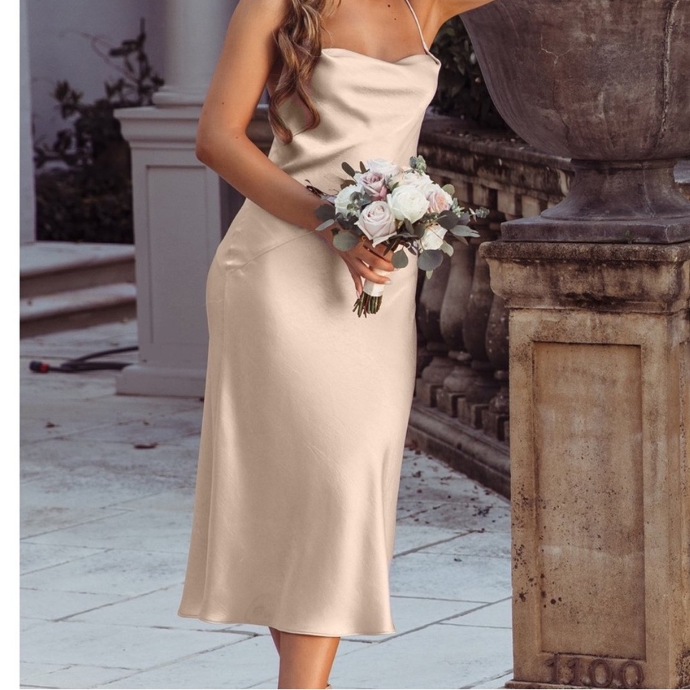 White Fox Emilia Midi Dress